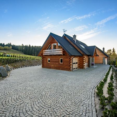Labowska Chata - Basen, Sauna, Grota Solna Łabowa Exteriör bild