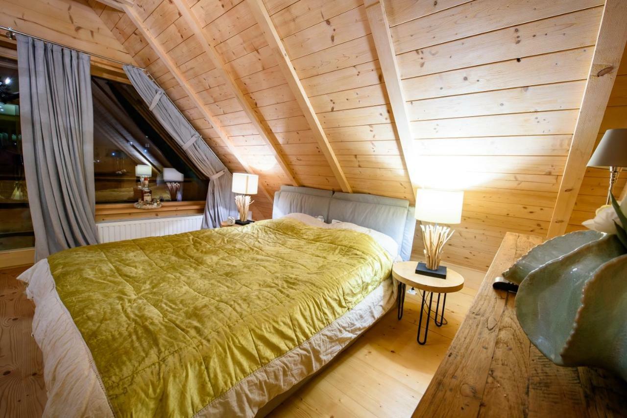 Labowska Chata - Basen, Sauna, Grota Solna Łabowa Exteriör bild