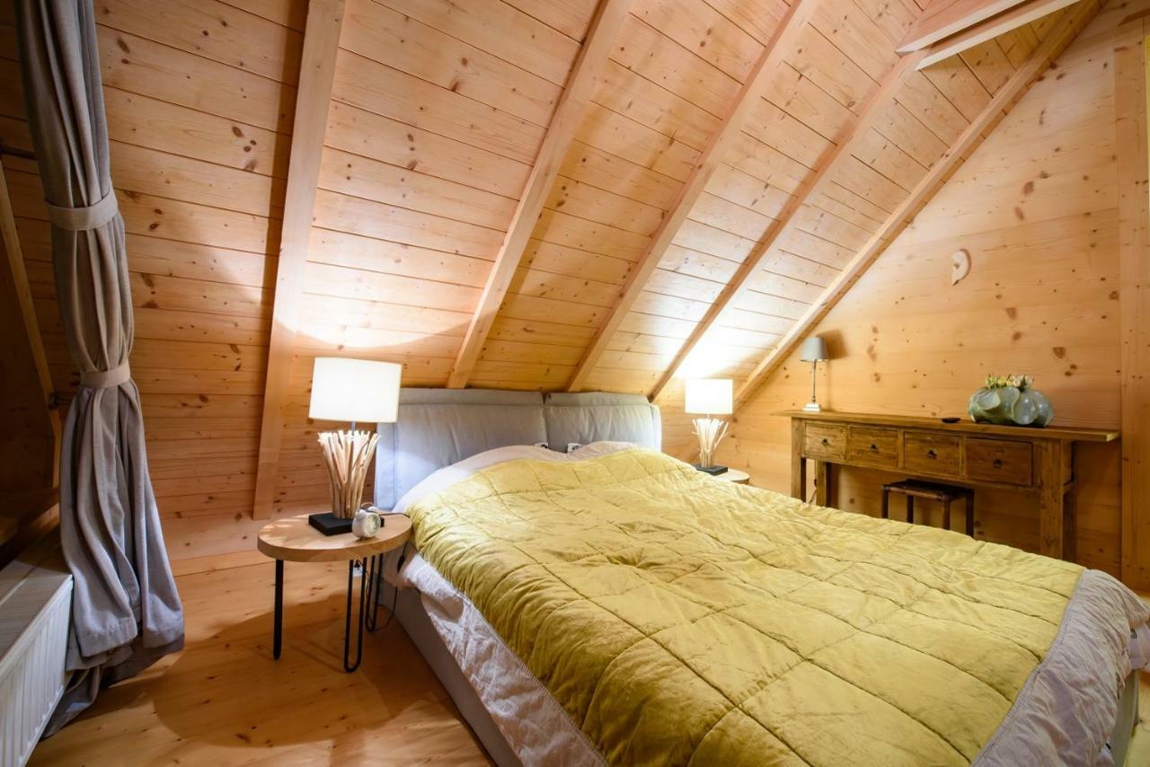Labowska Chata - Basen, Sauna, Grota Solna Łabowa Exteriör bild