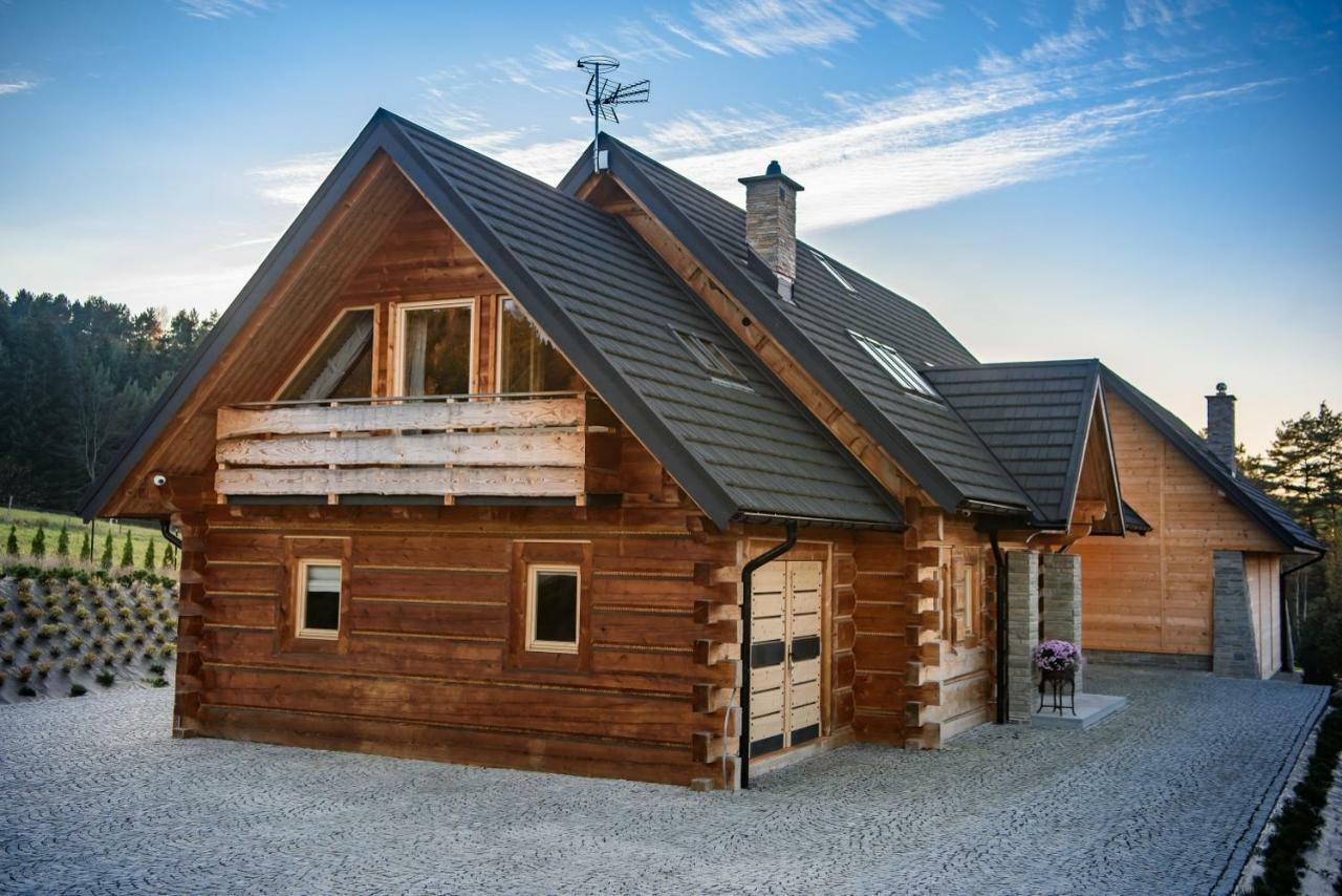 Labowska Chata - Basen, Sauna, Grota Solna Łabowa Exteriör bild