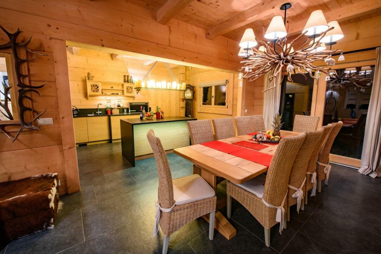 Labowska Chata - Basen, Sauna, Grota Solna Łabowa Exteriör bild