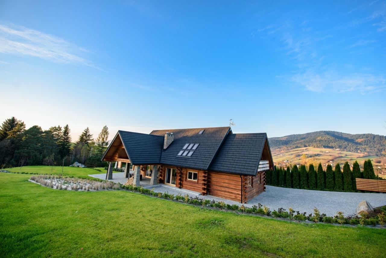 Labowska Chata - Basen, Sauna, Grota Solna Łabowa Exteriör bild