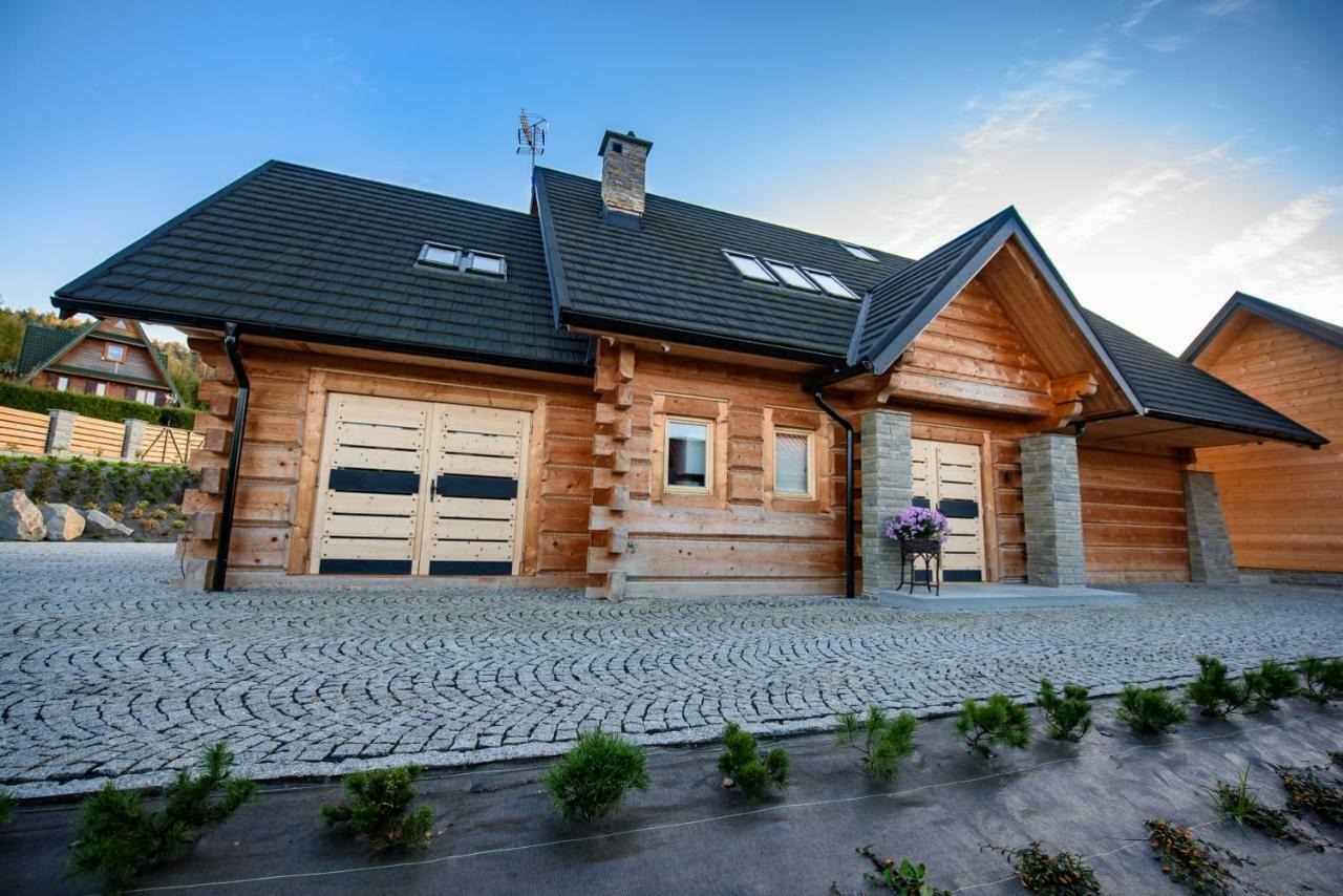Labowska Chata - Basen, Sauna, Grota Solna Łabowa Exteriör bild