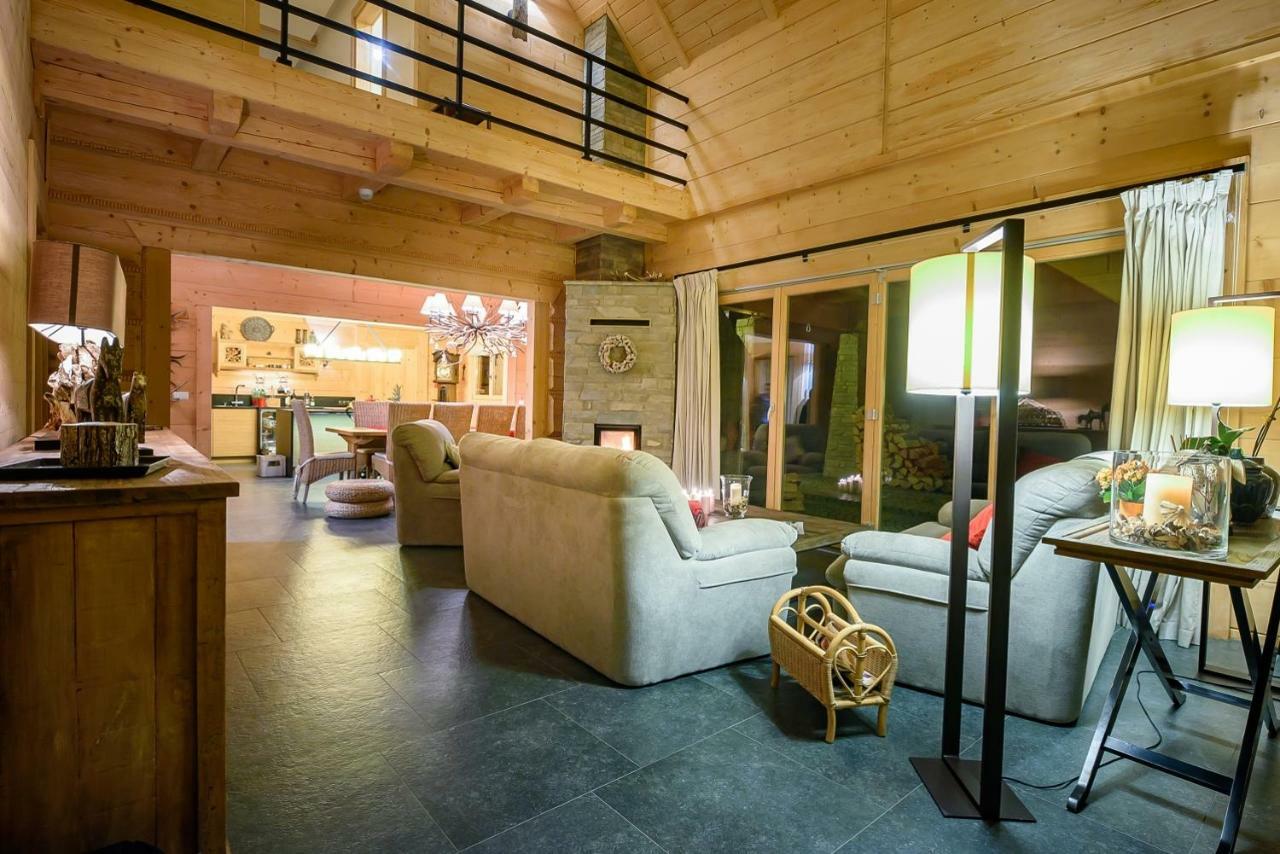 Labowska Chata - Basen, Sauna, Grota Solna Łabowa Exteriör bild