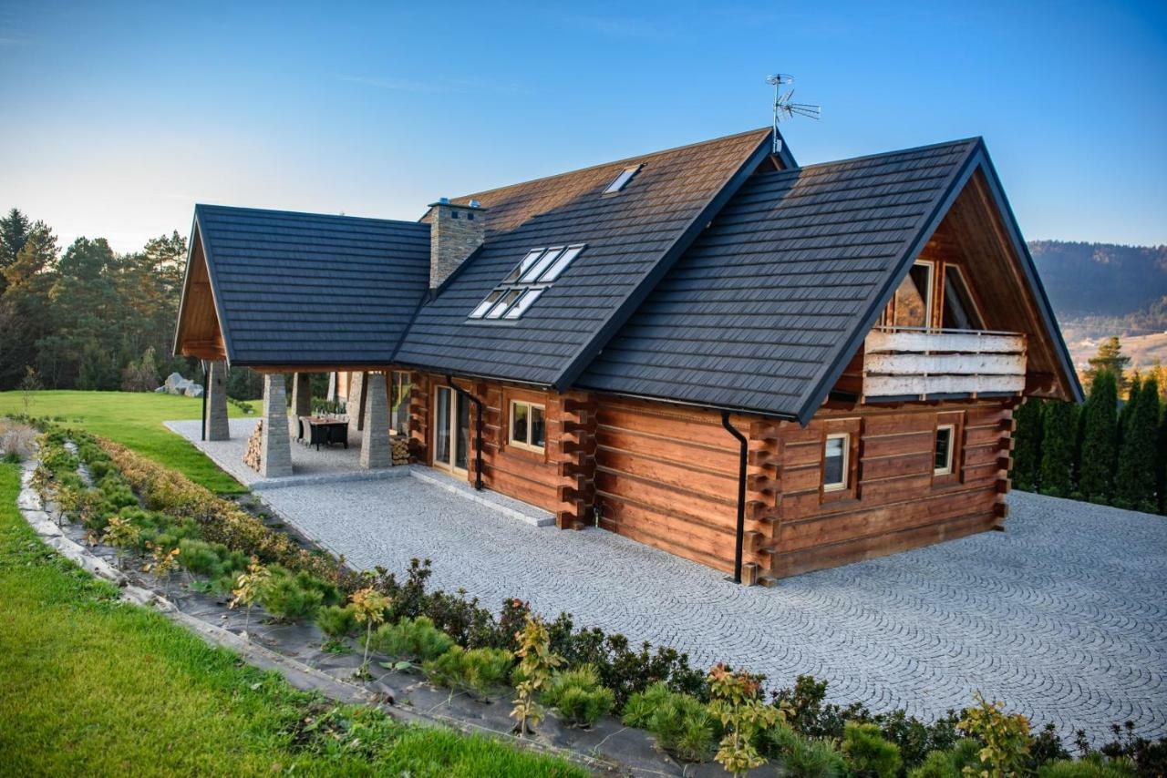 Labowska Chata - Basen, Sauna, Grota Solna Łabowa Exteriör bild