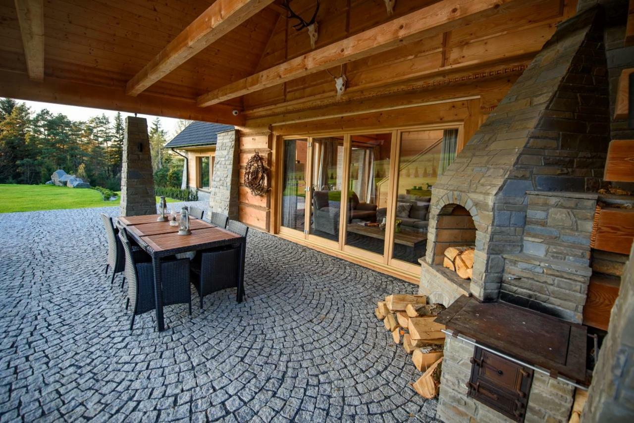 Labowska Chata - Basen, Sauna, Grota Solna Łabowa Exteriör bild