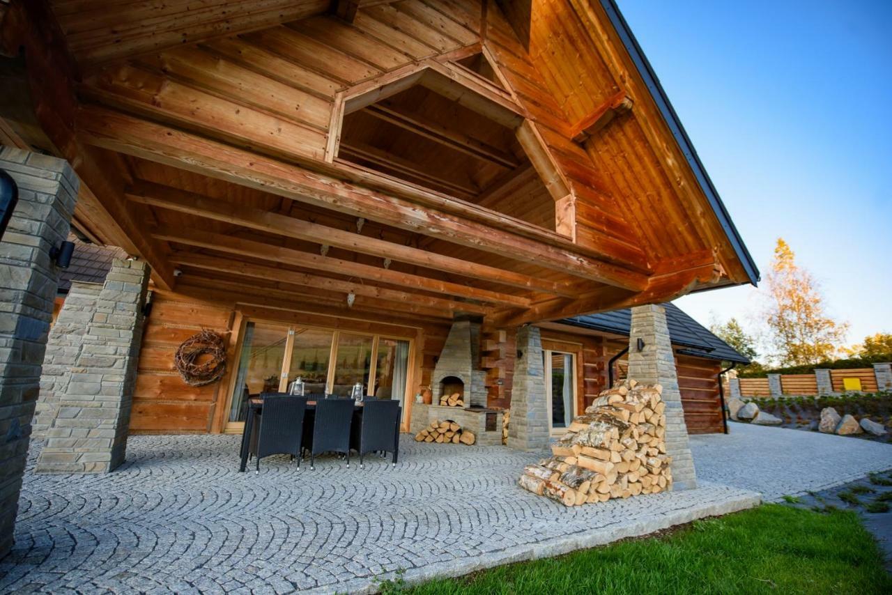 Labowska Chata - Basen, Sauna, Grota Solna Łabowa Exteriör bild